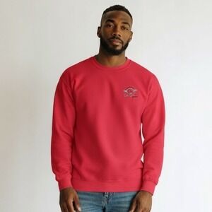 Vtg 90s Cadillac Chaiffeur T Shirt Mens‎ Crewneck Sweatshirt Classic Cotton Red